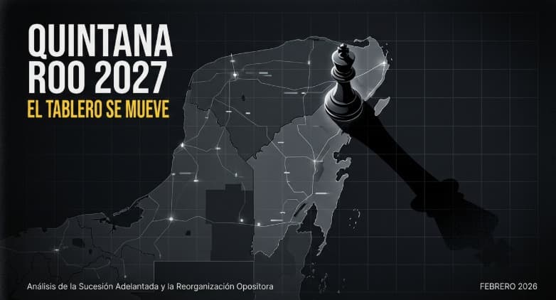 RUMBO A 2027: Se acelera la carrera política en Quintana Roo; Morena define tablero y oposición busca alianza