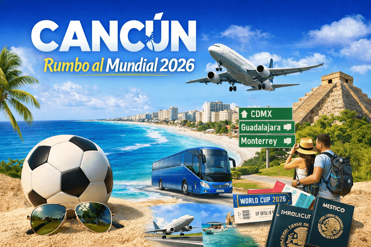 Acotur diseña estrategia para captar visitantes internacionales durante el Mundial 2026